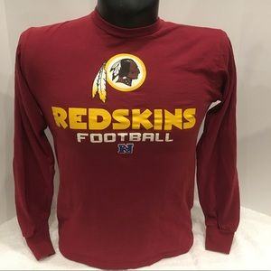 Adult S NFL Washington Redskins Long Sleeve shirt